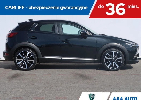 Mazda CX-3 cena 66000 przebieg: 122414, rok produkcji 2015 z Parczew małe 172